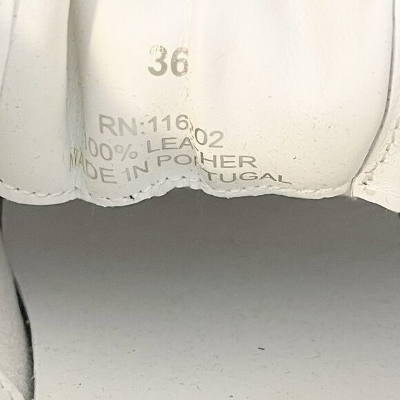 ZADIG & VOLTAIRE sneakers White Star Patches Sneakers. 36/5-5.5. New - Picture 15 of 17